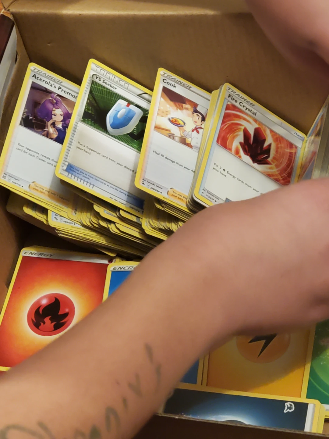 Large Collection of Assorted Pokémon Trading Cards - photo 2