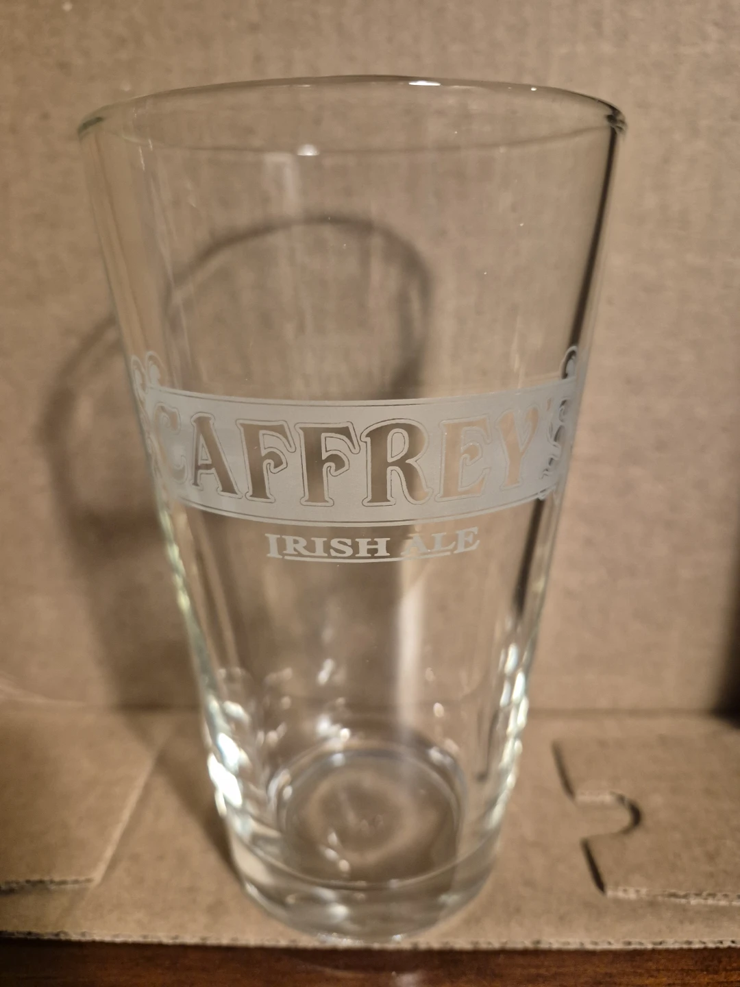 Caffrey's Irish Ale Pint Glass - photo 2