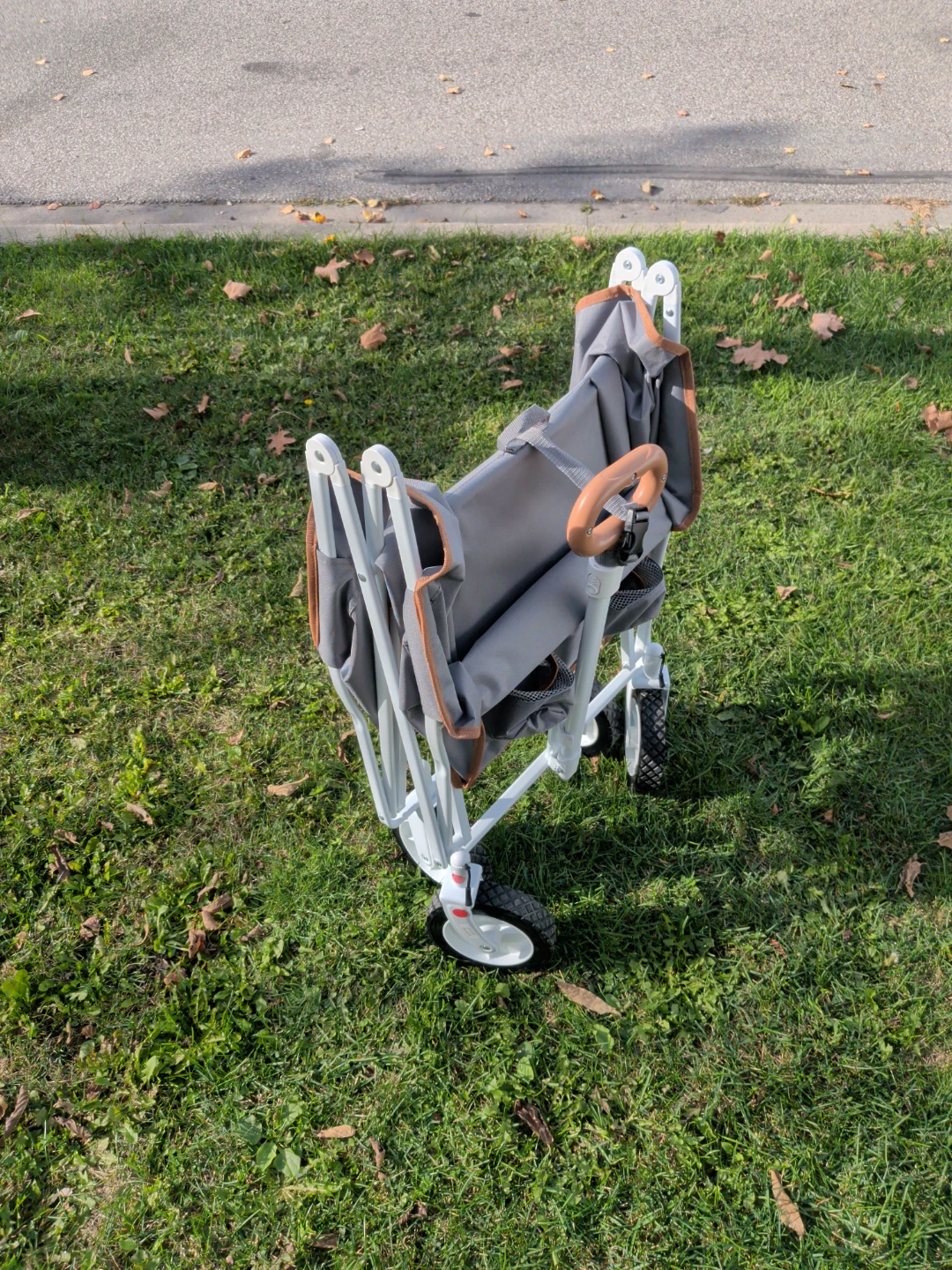 Collapsible Folding Utility Wagon Grey - photo 5