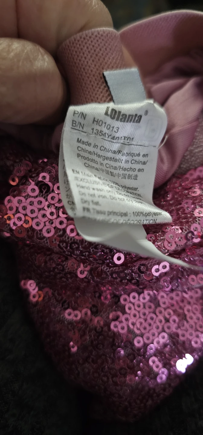 Loianta New brand Pink Sequin Bell Bottom Pants - photo 3