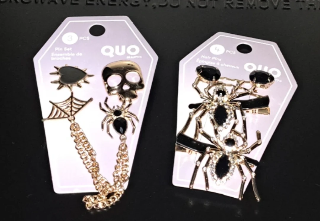 Quo Beauty Halloween Pin and Hair Clip Set - photo 4