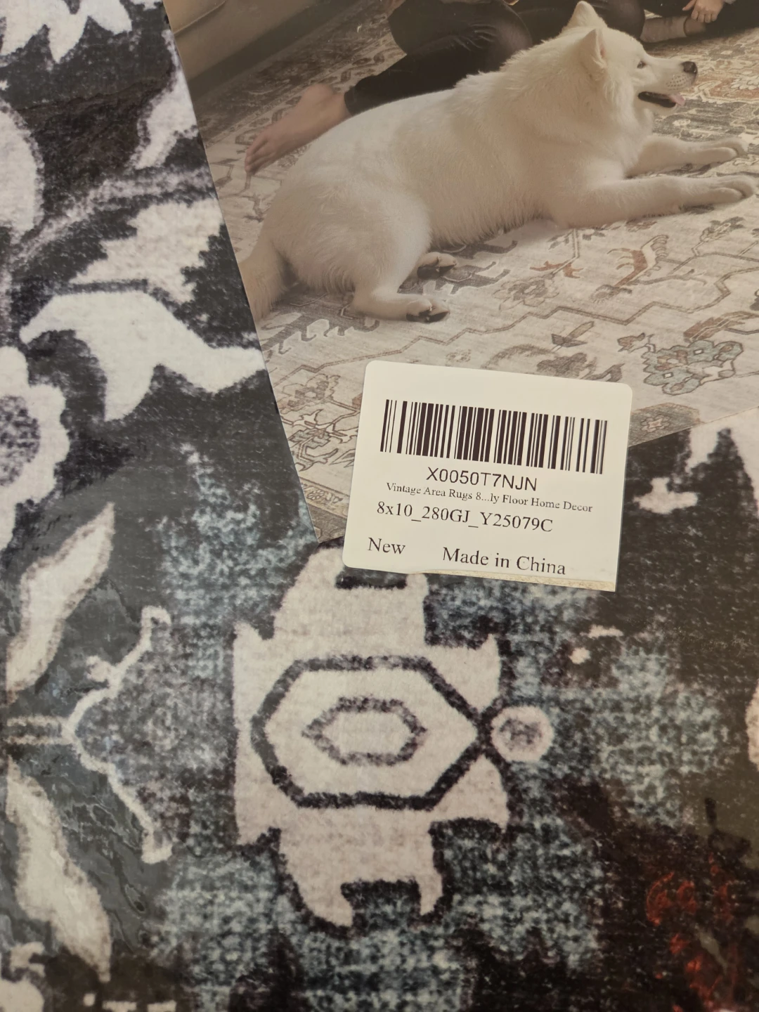 New Washable Vintage Style Area Rug - photo 2