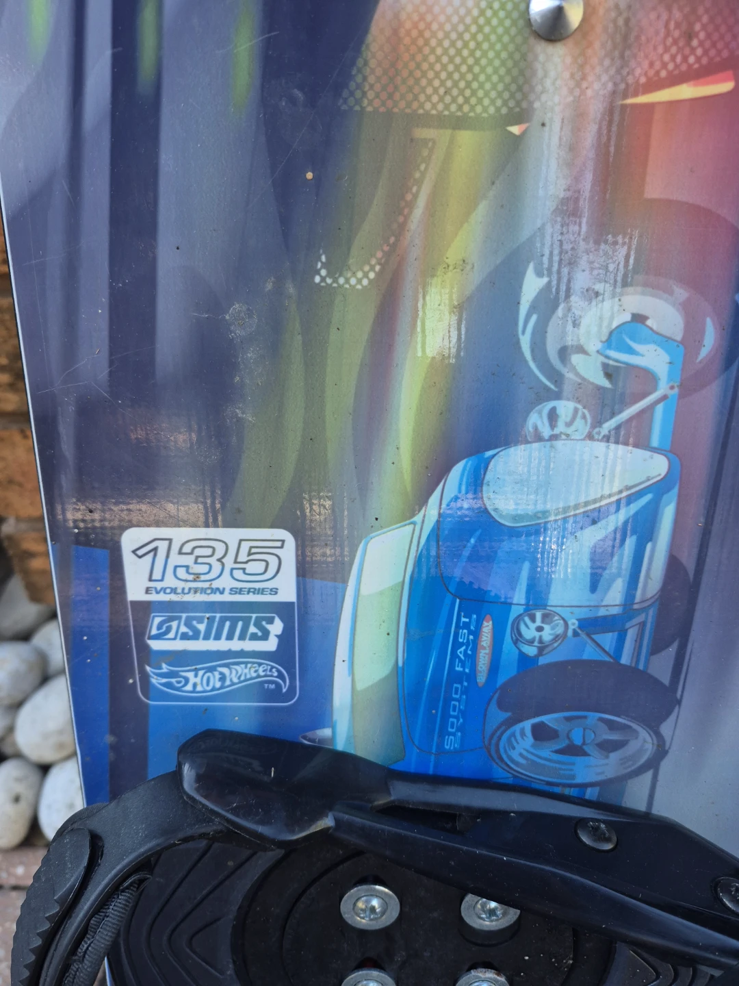 Amazing Sims Evolution Series 135 Hot Wheels Snowboard - photo 3