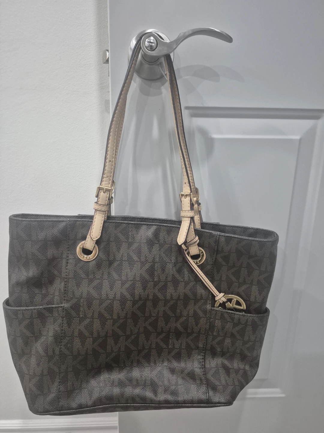 Michael Kors monogram tote bag