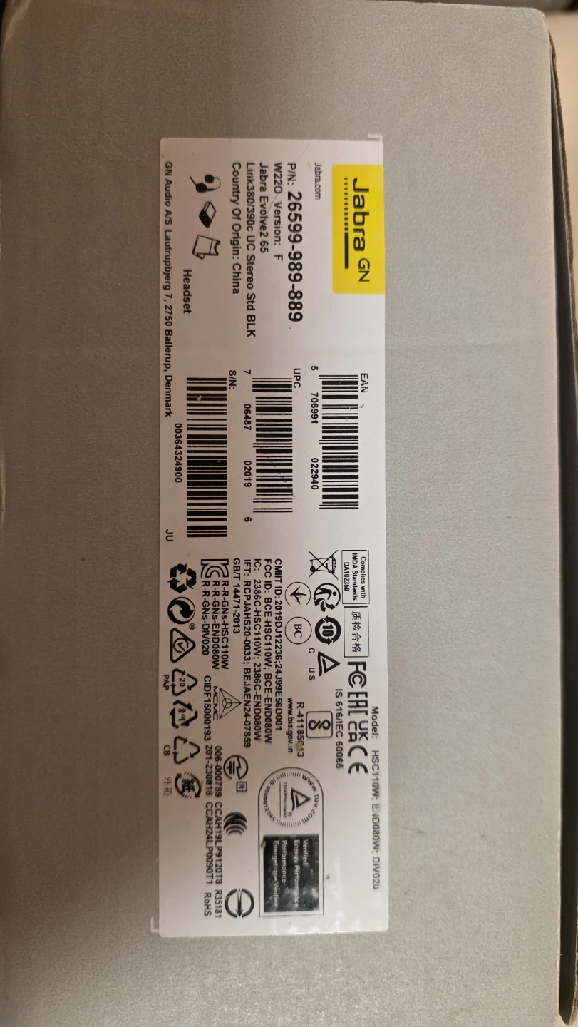 Jabra Evolve2 65 Wireless Headset - photo 2
