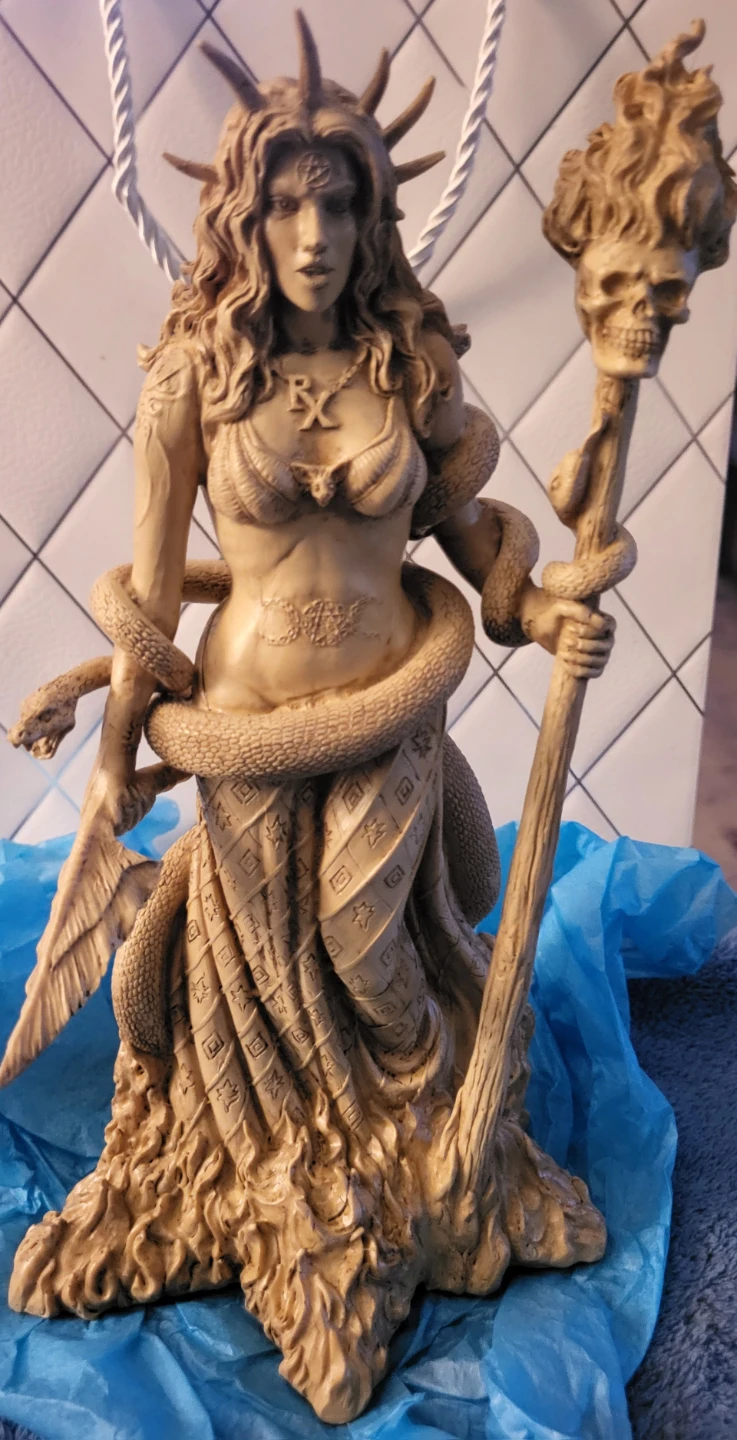 Hecate Goddess Resin Statue