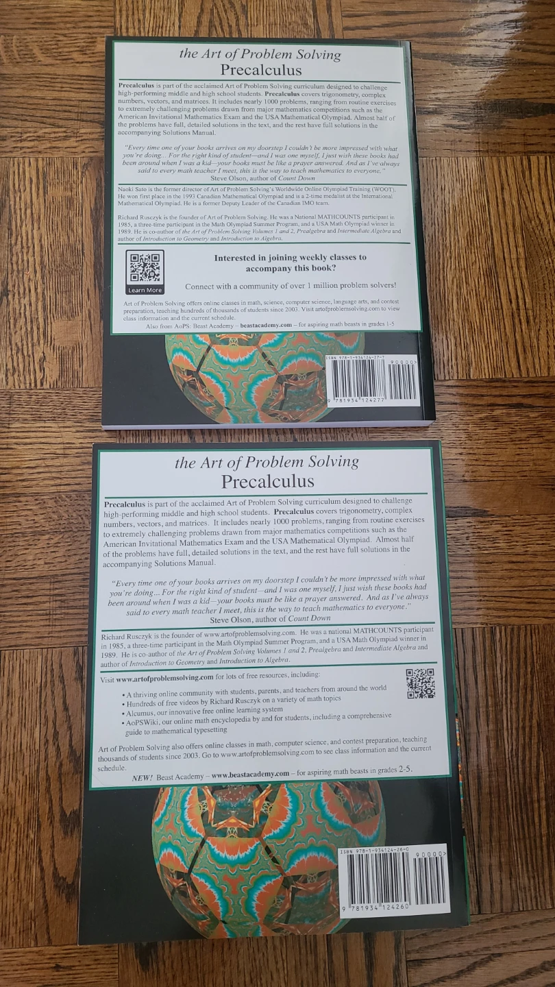Art of Problem Solving Precalculus Textbook & Solutions Manual - photo 2