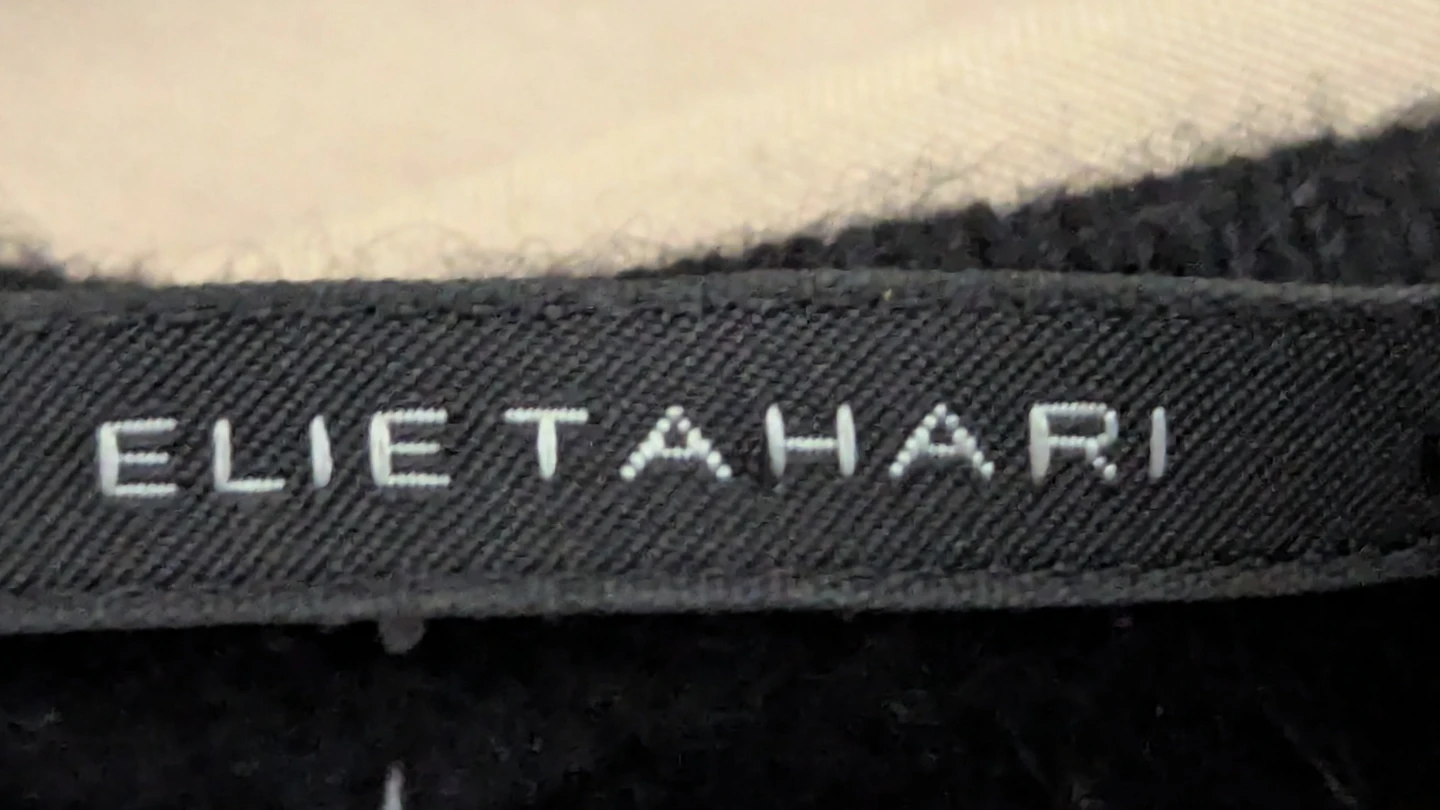 Elie Tahari Black 100% Cashmere Sweater Size S - photo 2