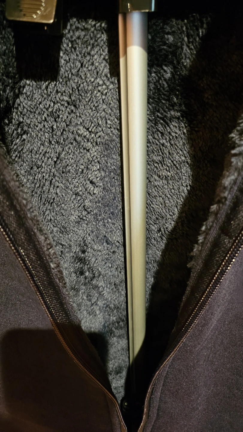 Black Full-Zip Hooded Jacket Size XL - photo 3
