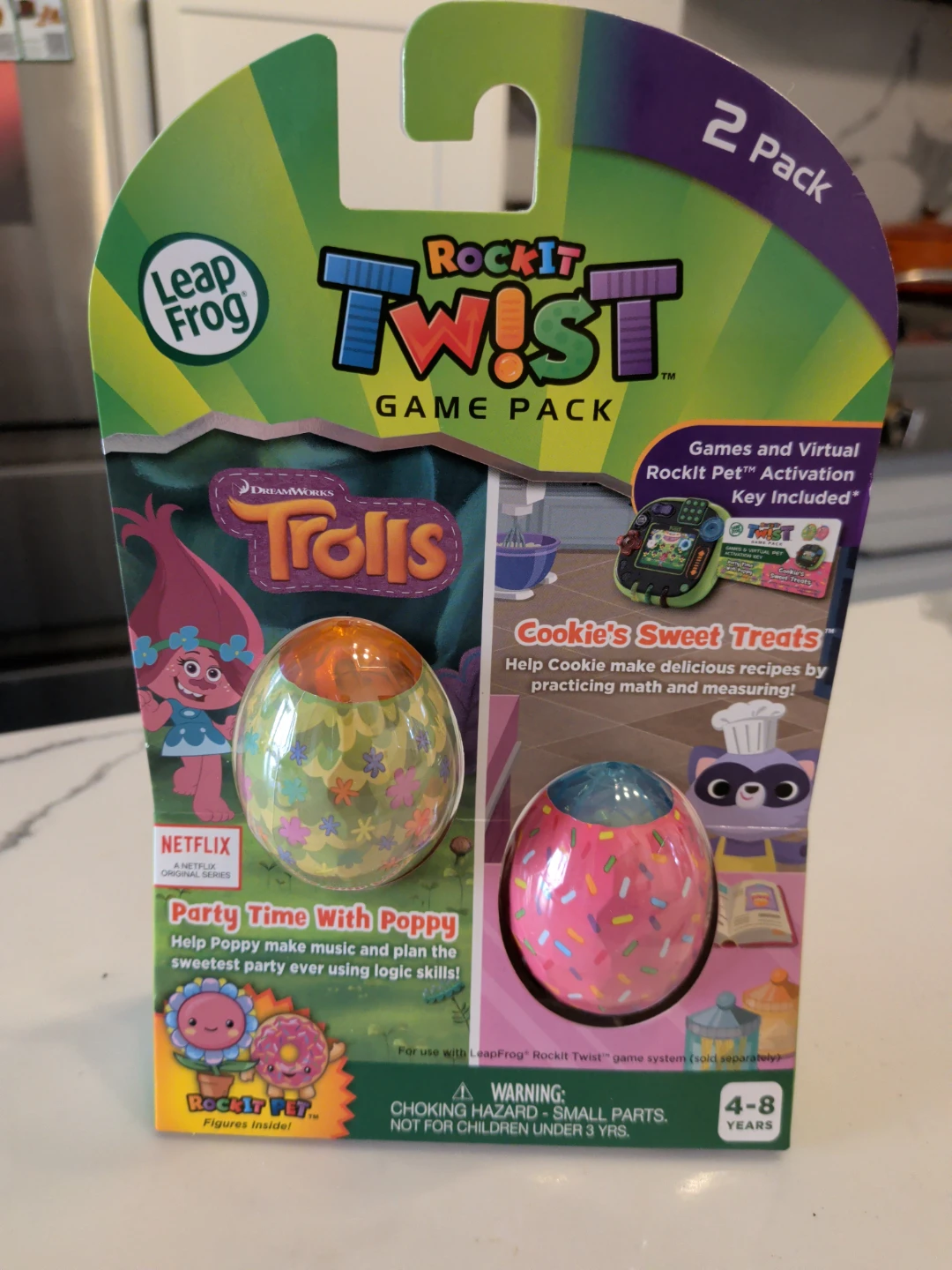 LeapFrog RockIt Twist Trolls Game Pack
