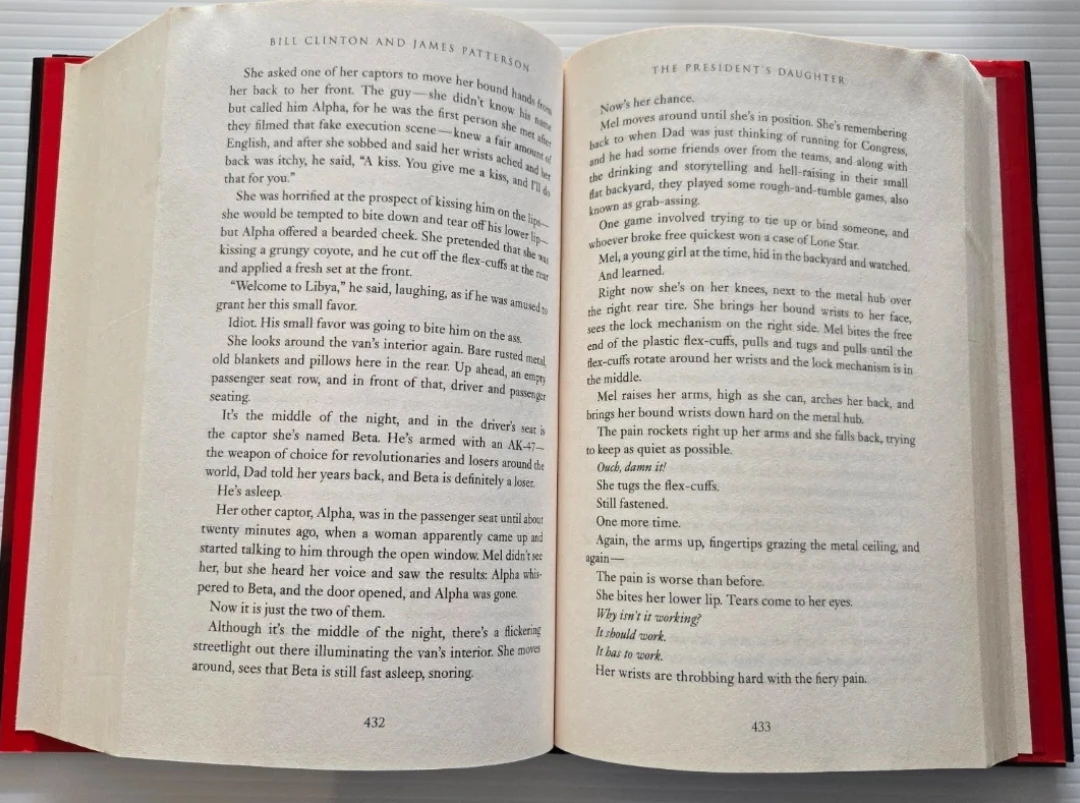 The President's Daughter by Bill Clinton and James Patterson - photo 5