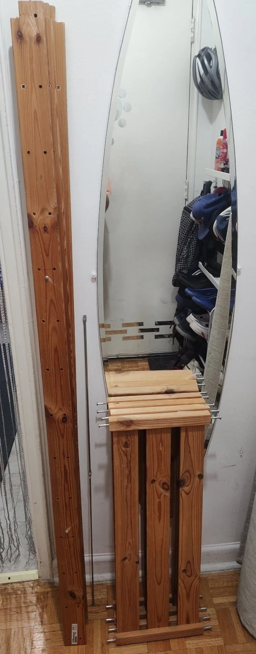 IKEA HEJNE Solid Wood Storage Shelf / Garage & Pantry Organizer - photo 4