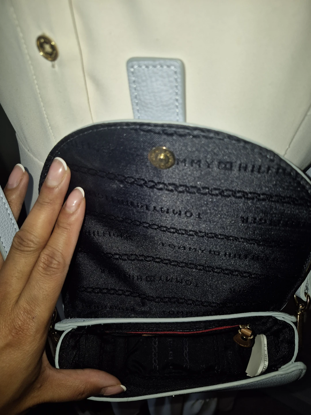 Tommy Hilfiger Light Blue Crossbody Bag - photo 3