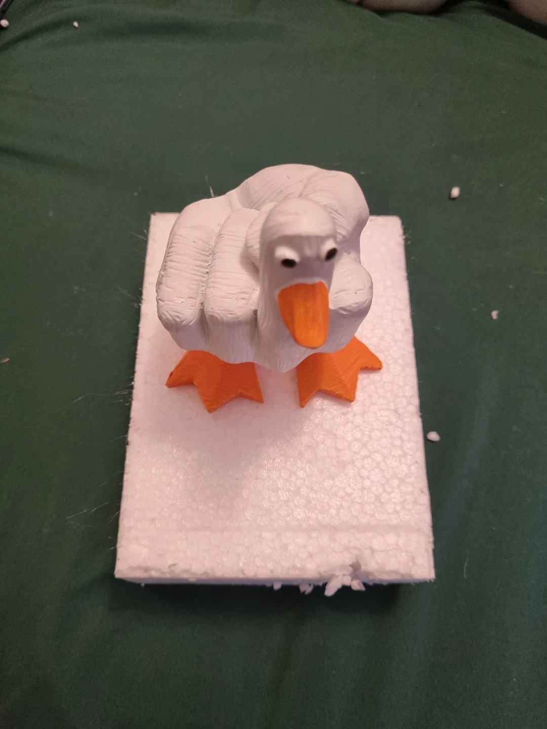 3D Printed Middle Finger Goose Statue - photo 3
