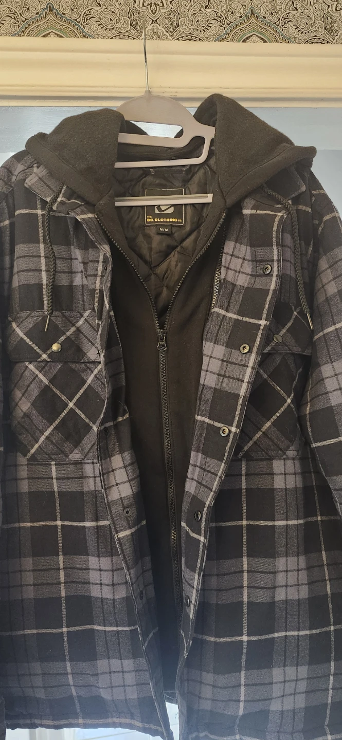 The B.C. Clothing Co. Plaid Hooded Jacket - photo 3