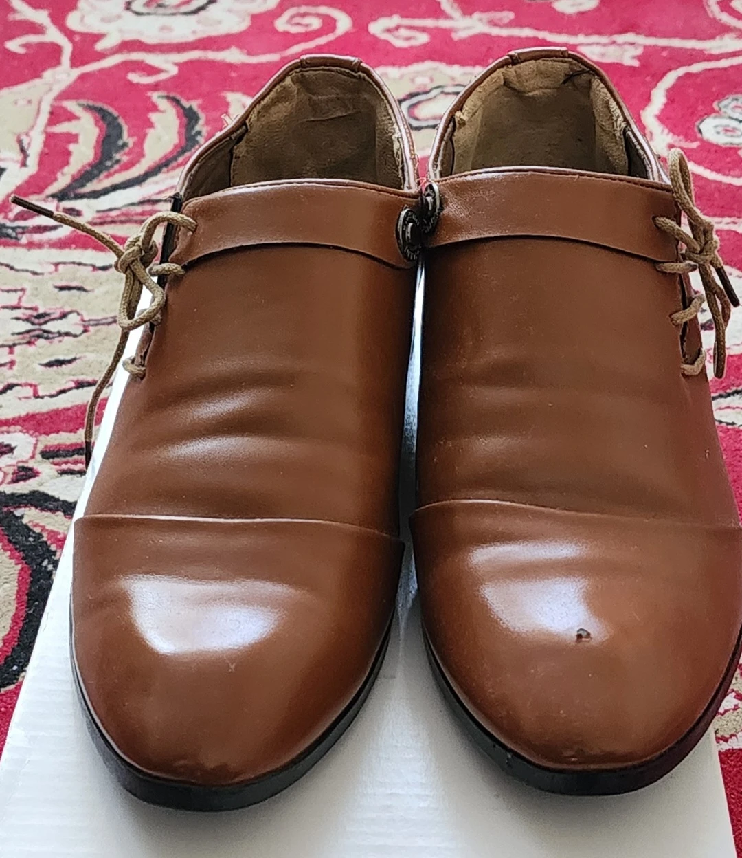 Men's Light Brown / Tan Casual Loafers / Dress Shoes – Size 41 - photo 4