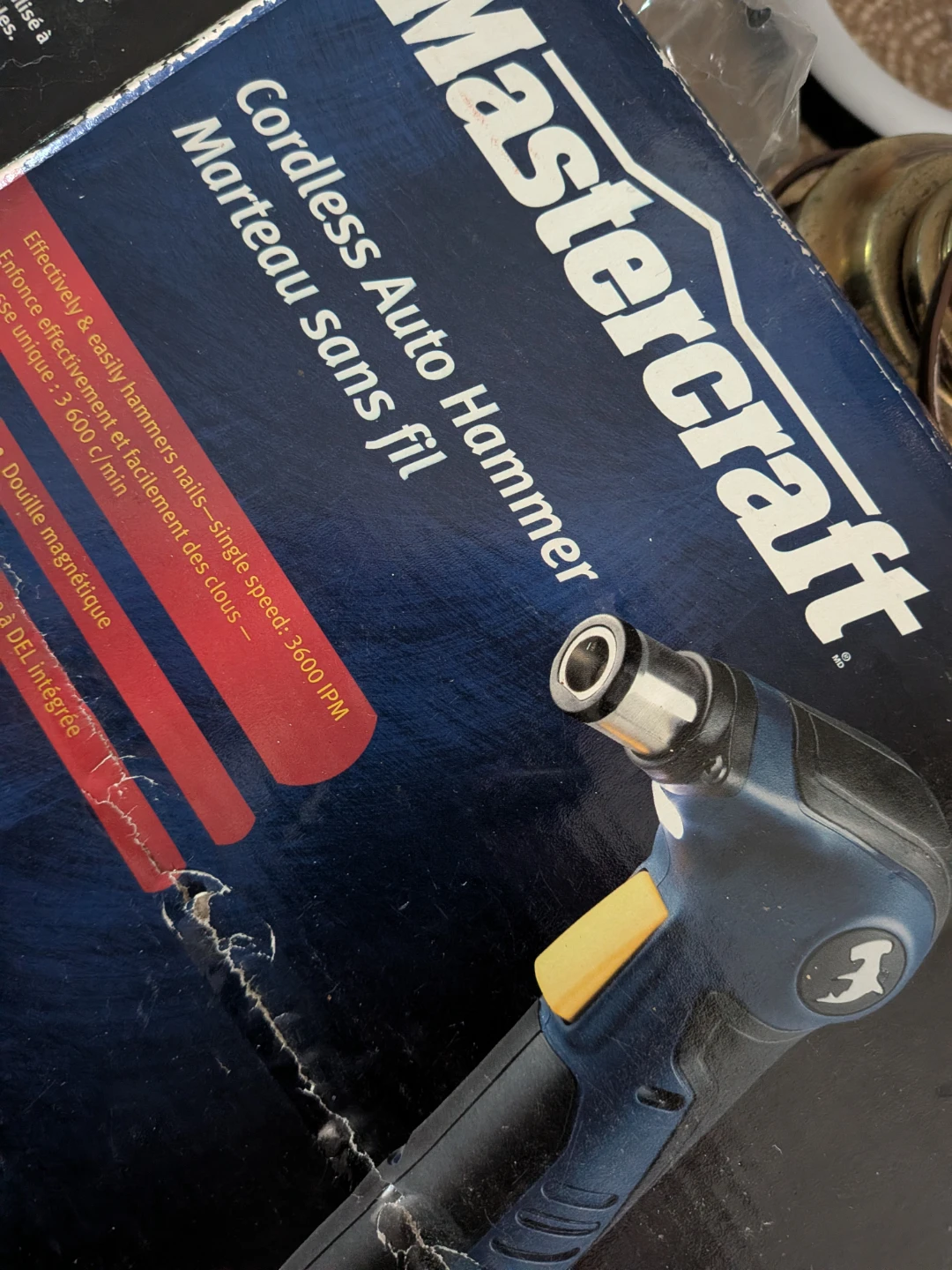 Mastercraft 12V Cordless Auto Hammer New