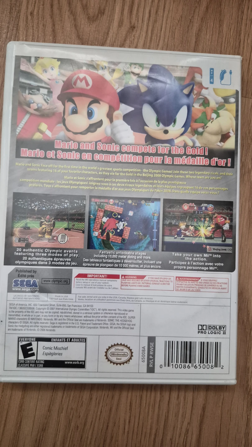 Mario & Sonic at the Olympic Games for Nintendo Wii - photo 3