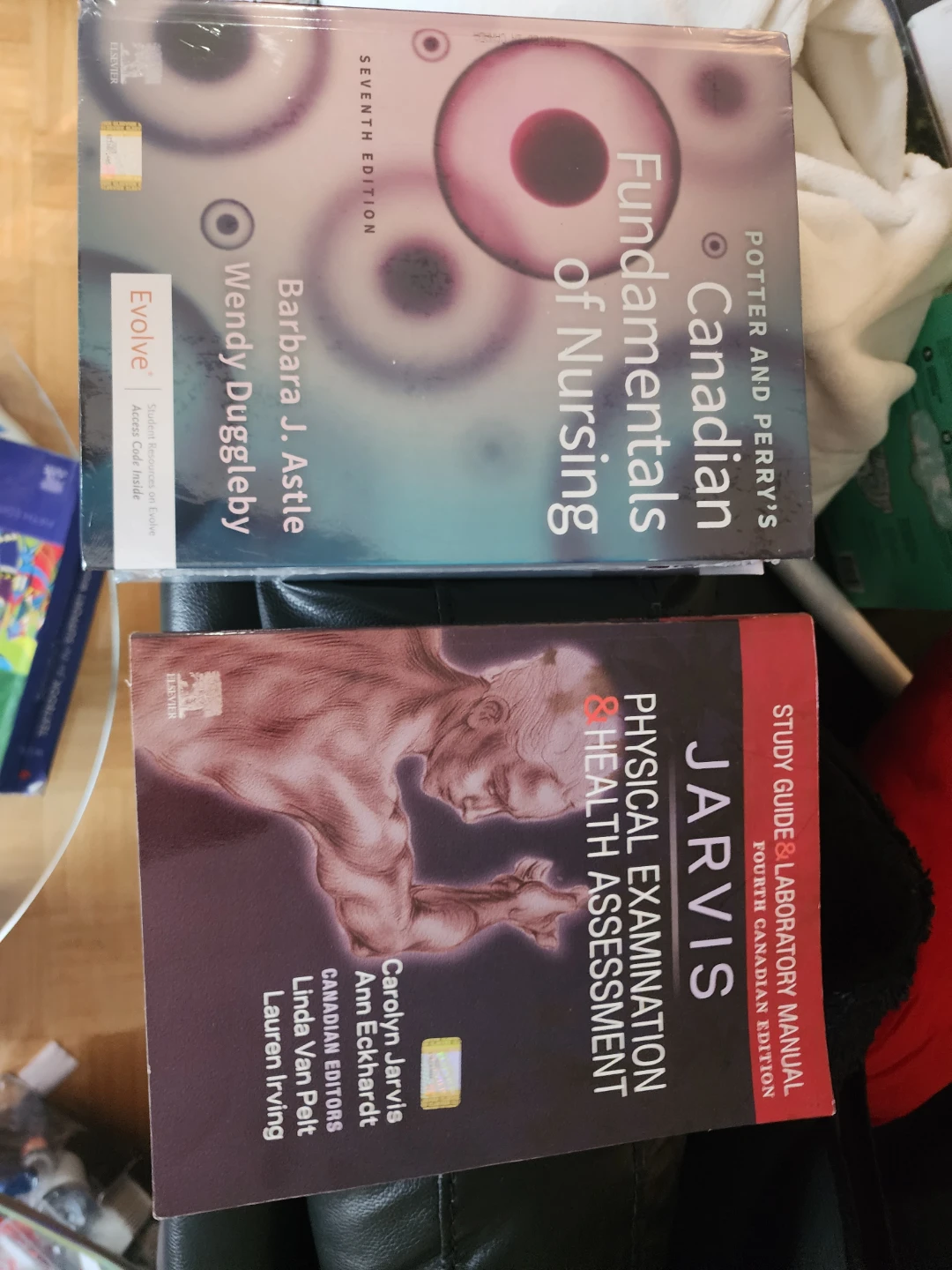 Nursing Textbooks: Potter and Perry and Jarvis
