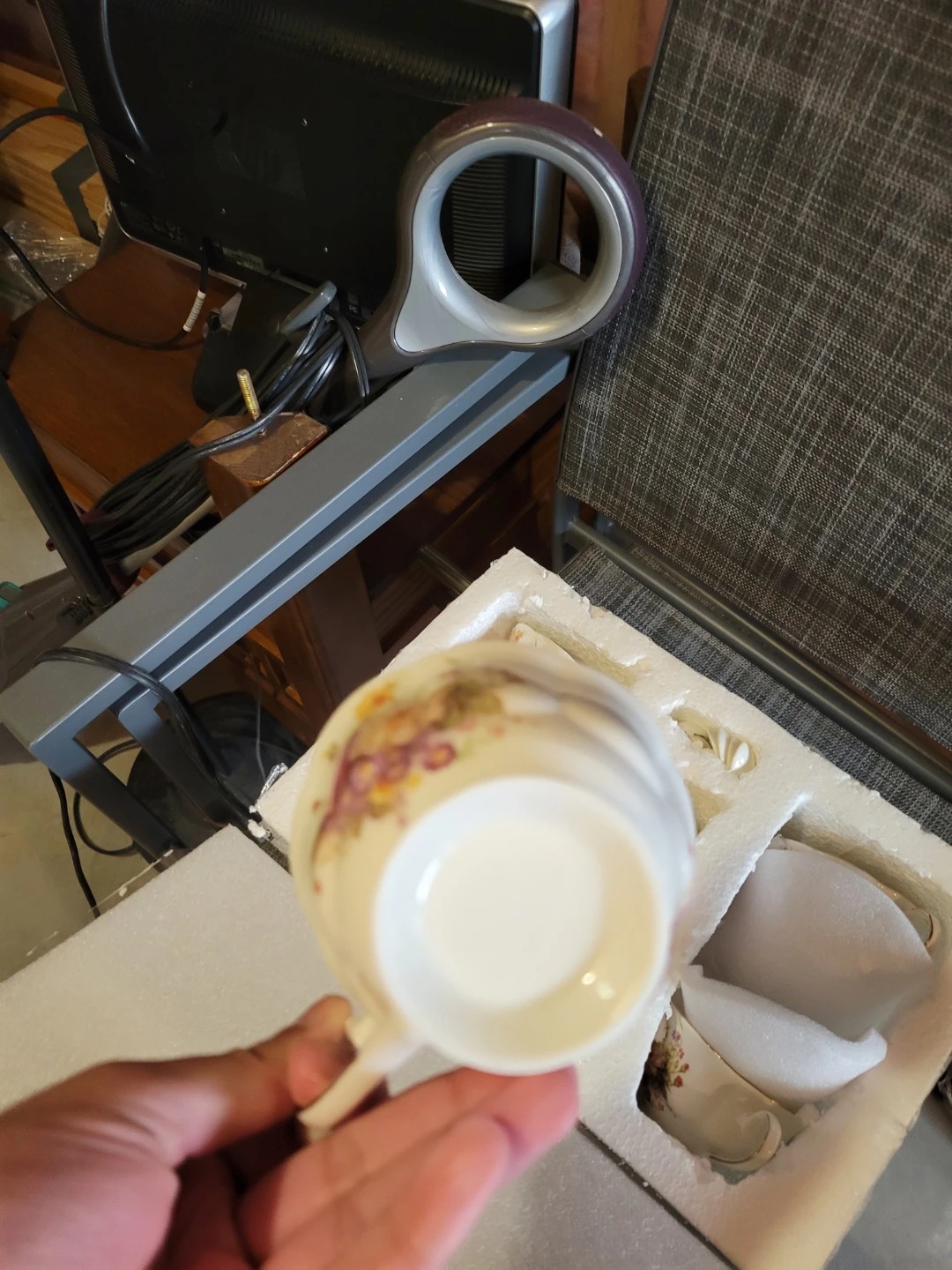 Floral Tea Cup and Saucer Set - photo 4