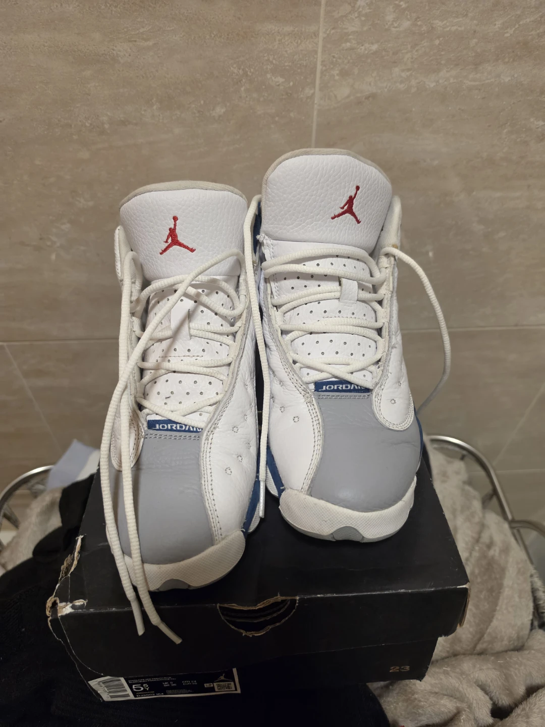 Air Jordan 13 Retro GS French Blue Size 5.5Y