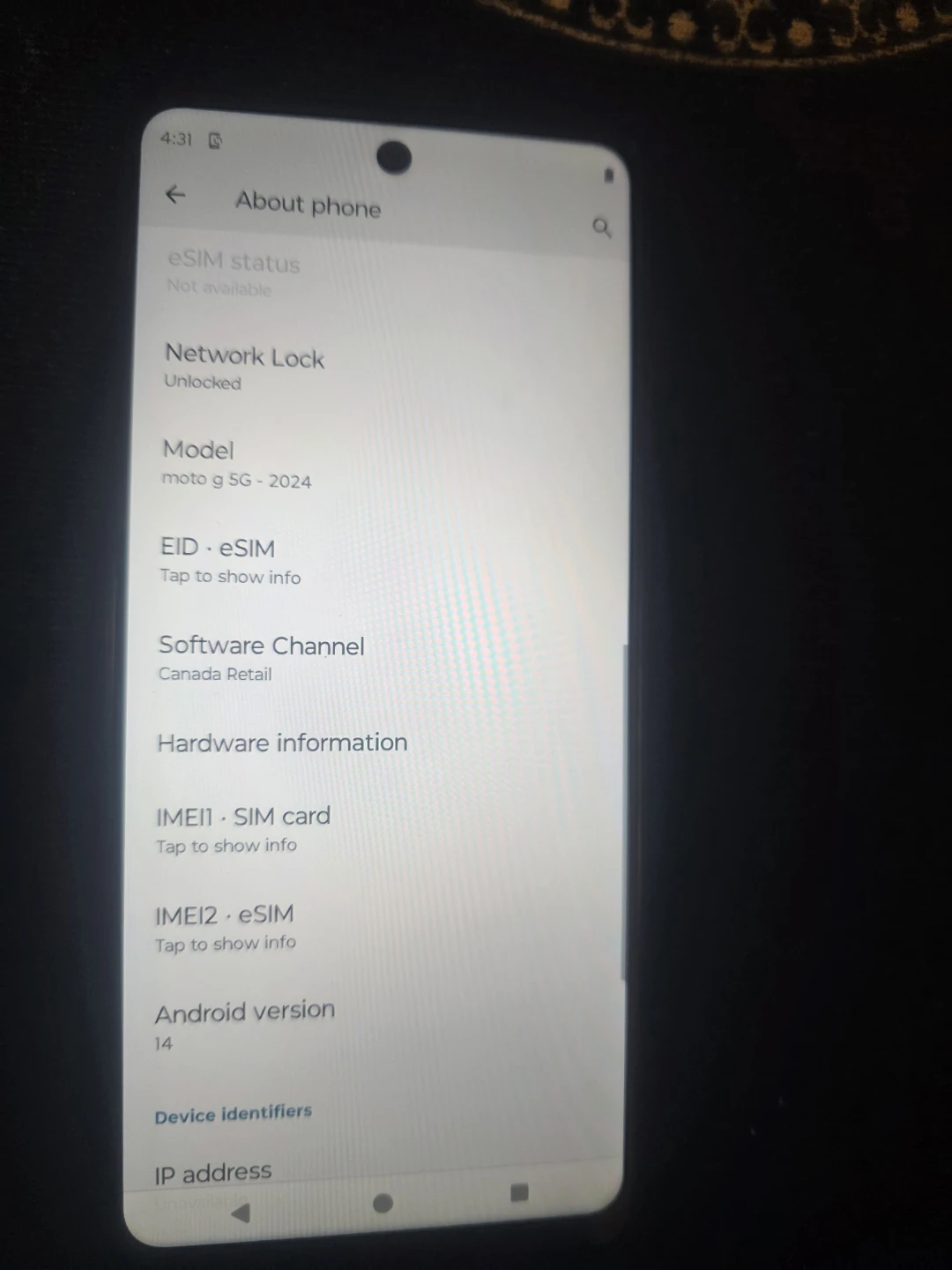 Motorola Moto G 5G 2024