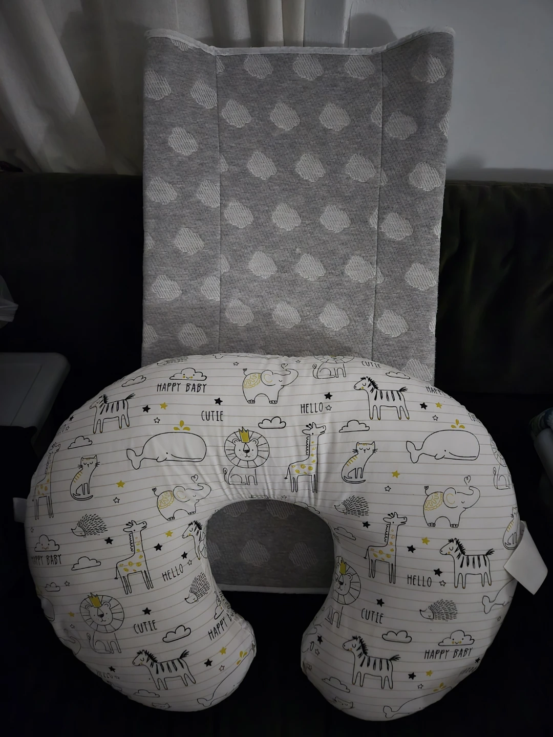 Boppy Nursing Pillow and Changing pad