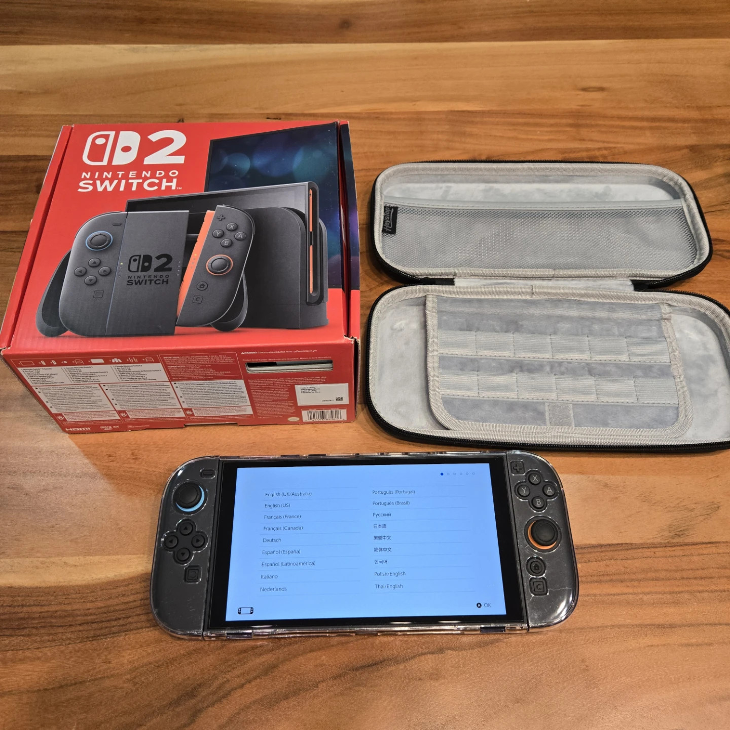 Nintendo Switch 2 like new in box with extras. See description.