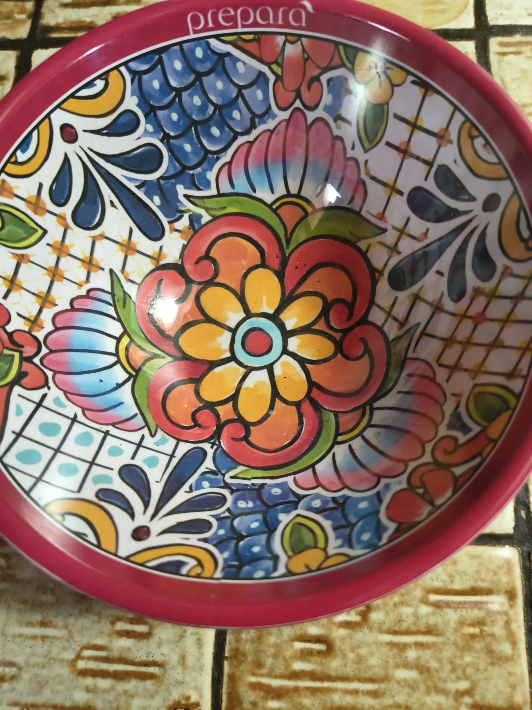 Prepara Melamine Patterned Bowl - photo 2