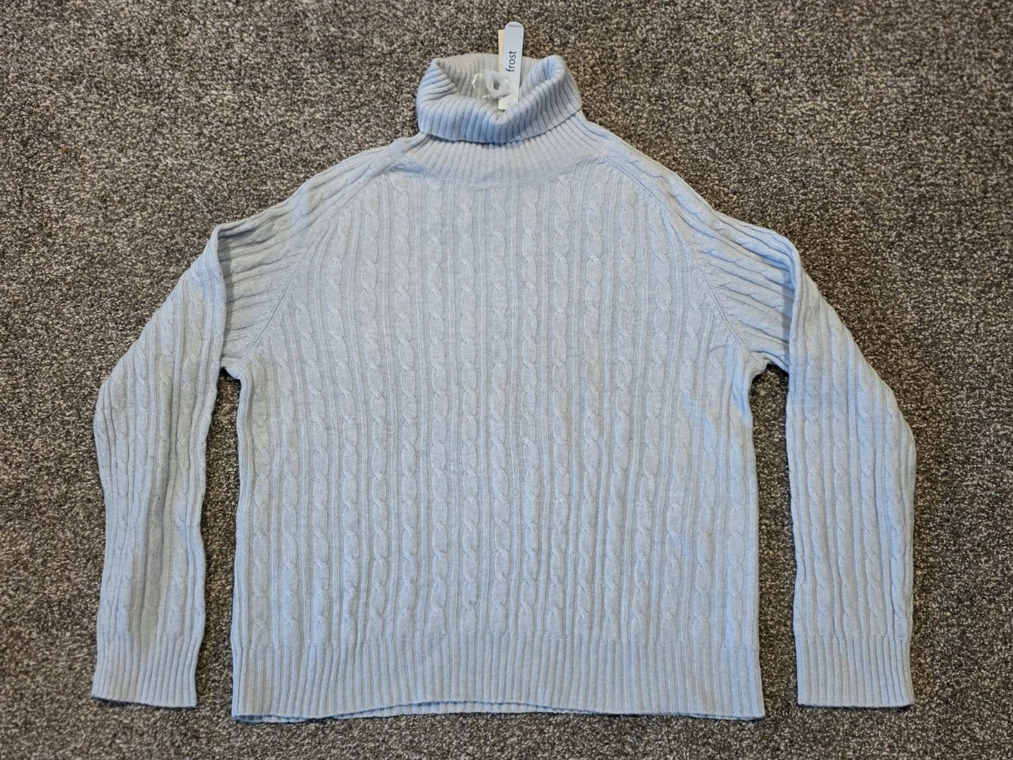 NWT  Frost Cable Knit Turtleneck Sweater!