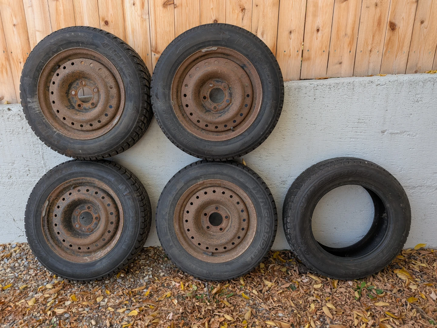 Used Winter Tires (Price is All In for 5)
