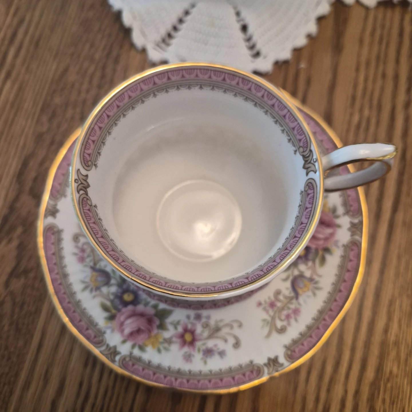Queen's Rosina China Tea Cup and Saucer - photo 2