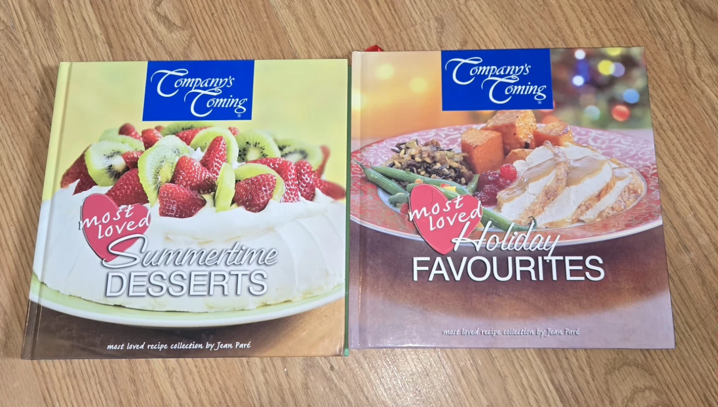 Company's Coming Recipe Books - Set of 2