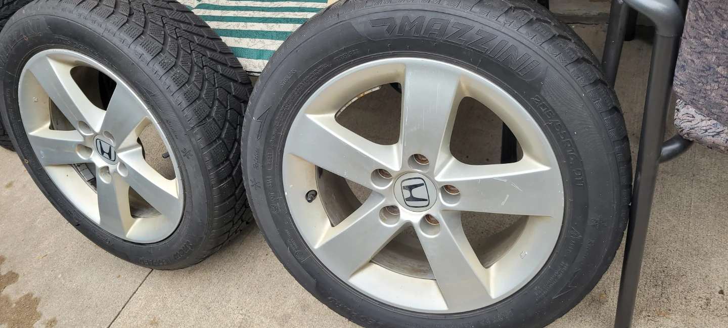 Mazzini Winter Tires with Honda Rims - photo 2