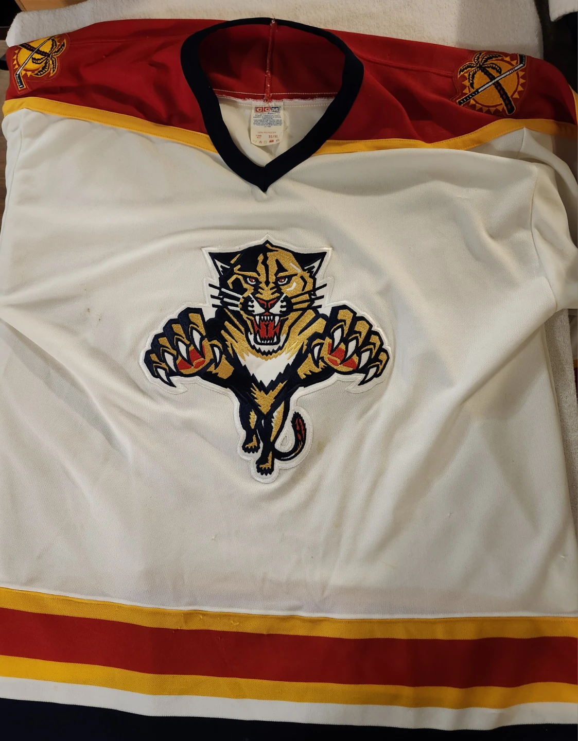 Vintage Florida Panthers CCM Hockey Jersey