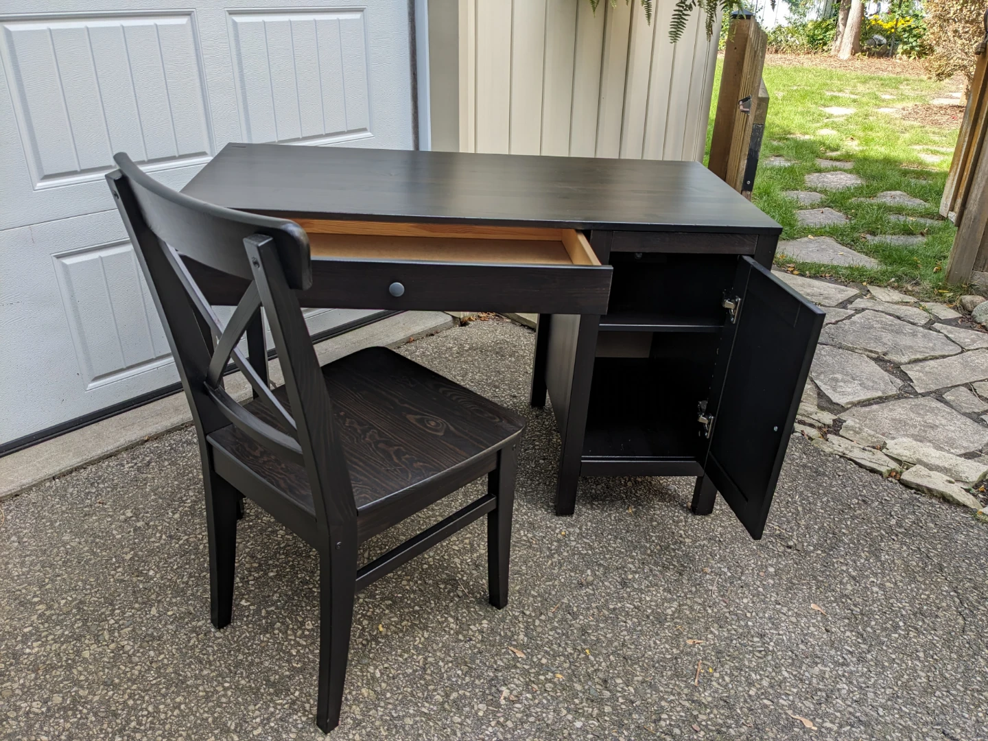 Ikea HEMNES Desk & Chair in Solid Pine - photo 5