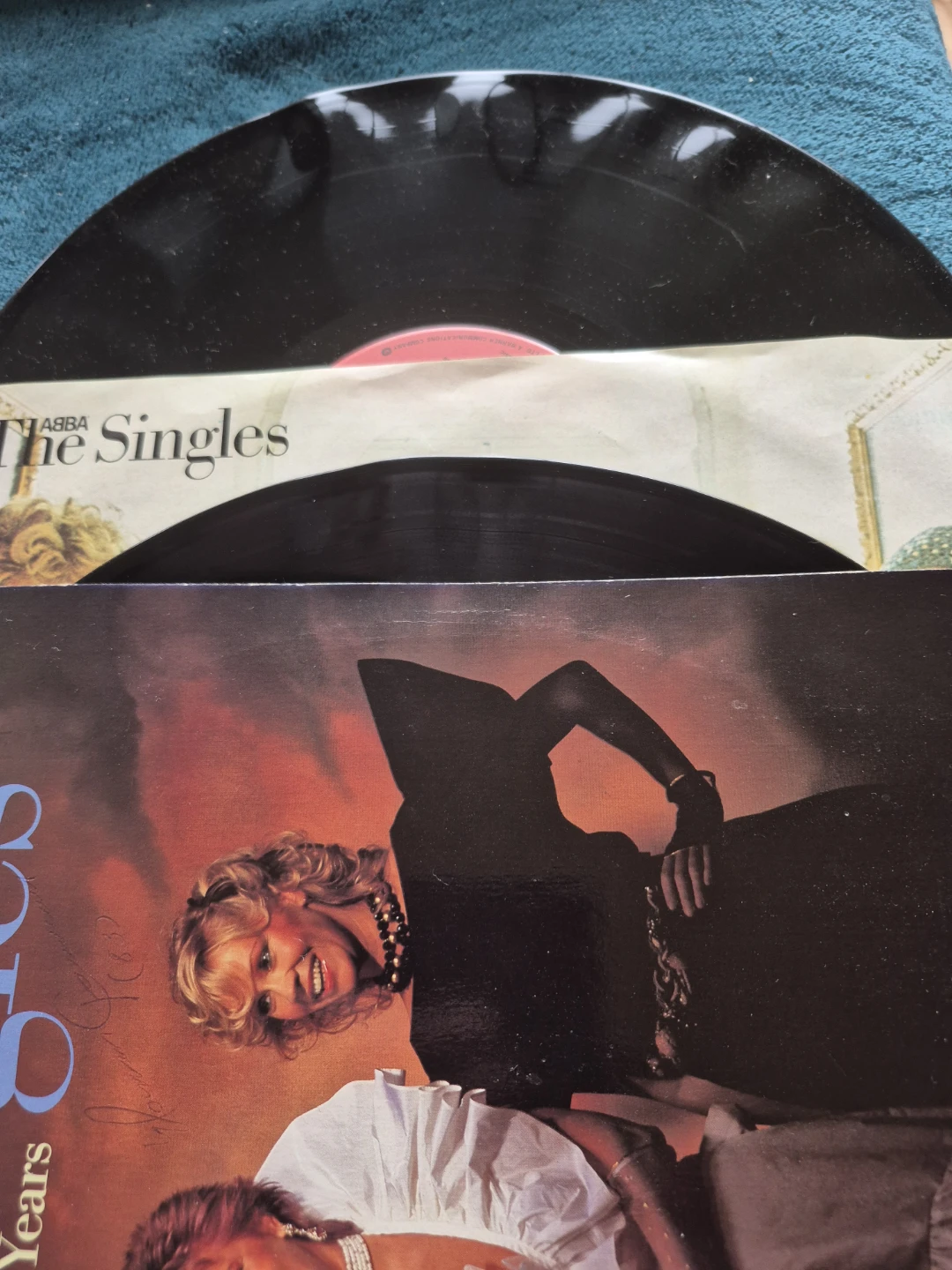 ABBA The Singles The First Ten Years Vinyl Record - photo 2
