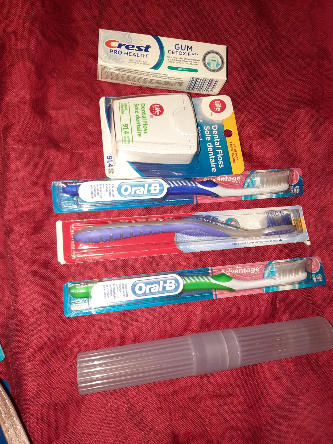 Ultra Soft Dental Care Bundle: Toothbrushes Floss Toothpaste
