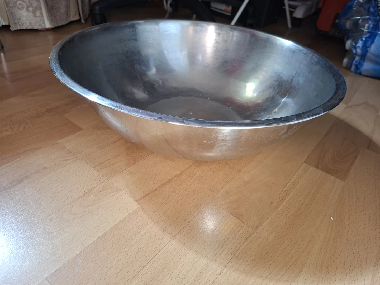 Large Stainless Steel Mixing Bowl - photo 2