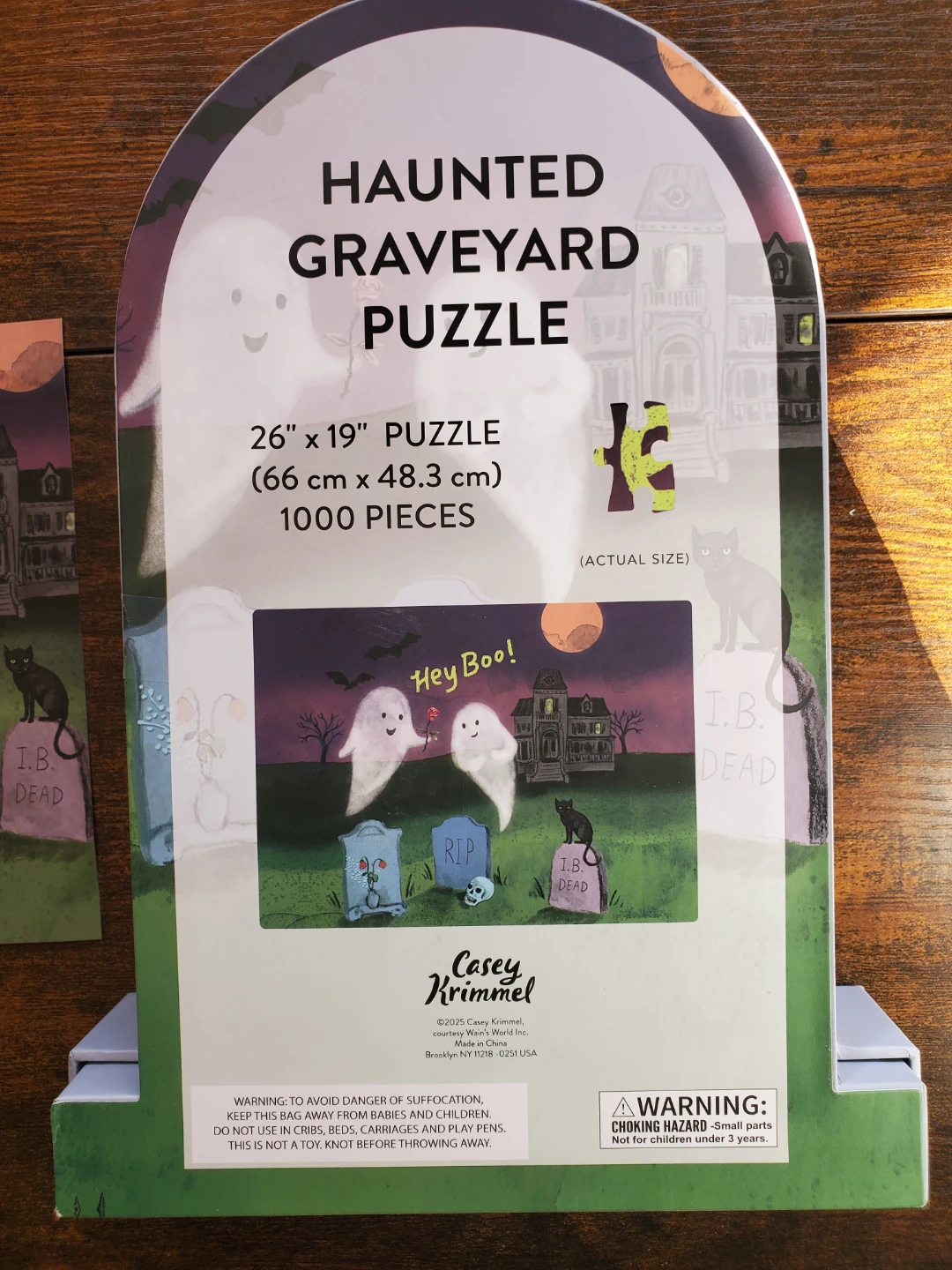 Casey Krimmel Haunted Graveyard 1000 Piece Puzzle - photo 2