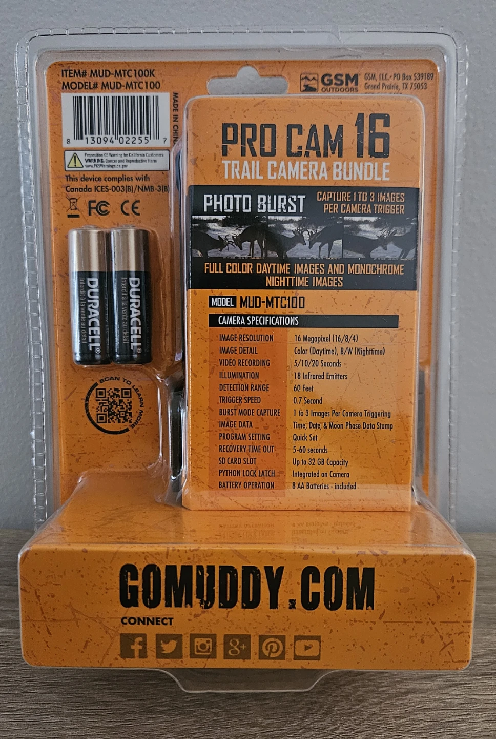 Muddy Pro Cam 16 Trail Camera Bundle - photo 2