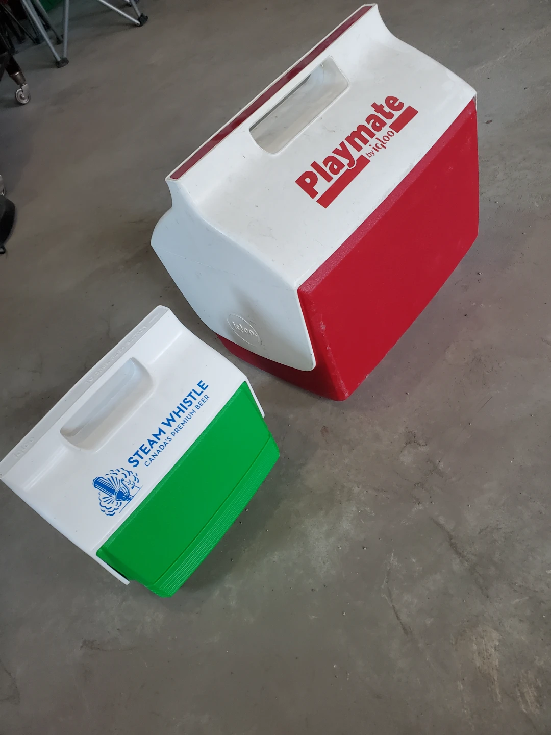 Two Igloo Playmate Coolers $5 & $8