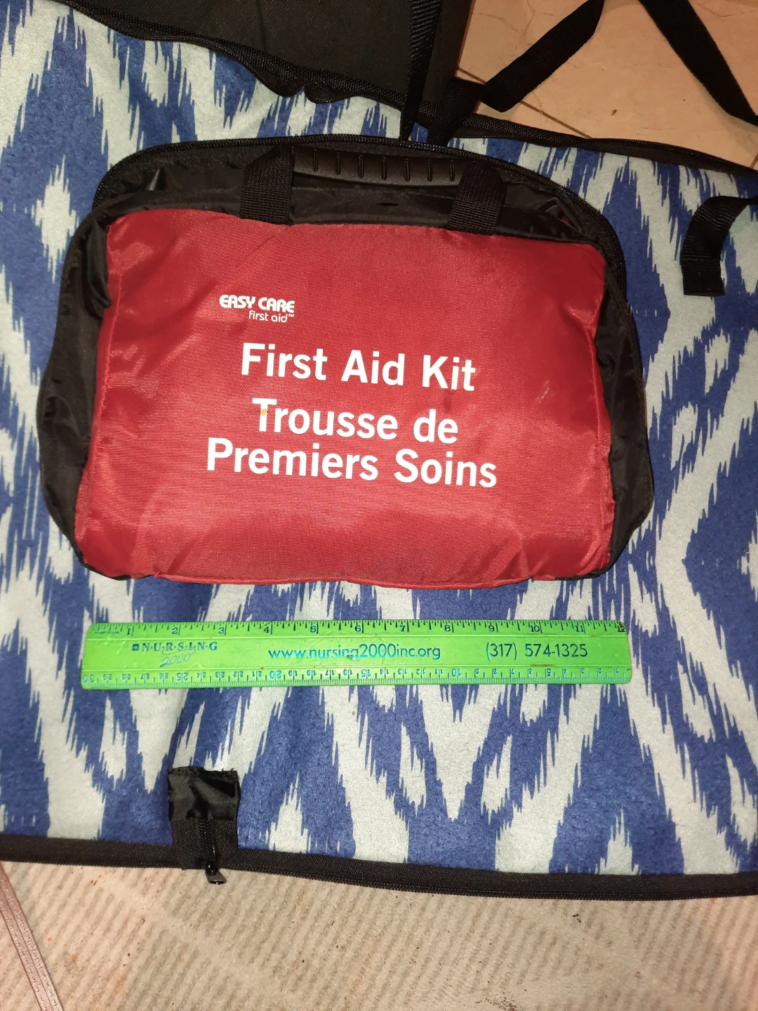 Easy Care First Aid Kit keep in vehicle or home