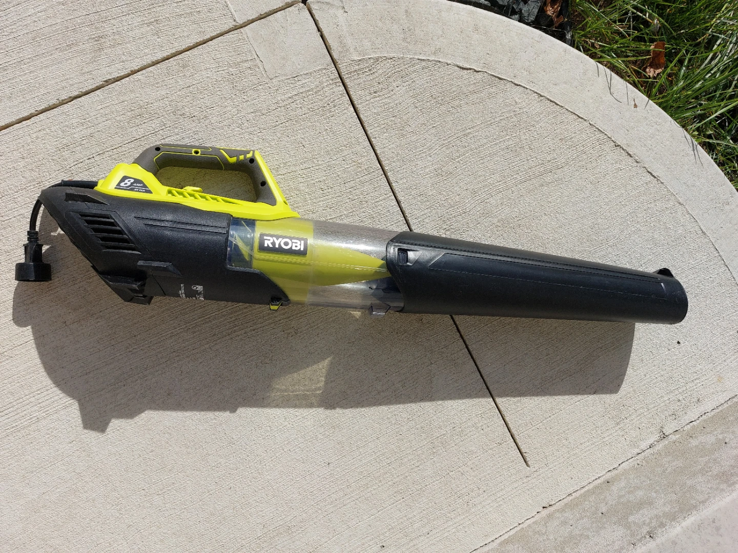 Ryobi 8 Amp Corded Electric Jet Fan Blower - photo 4