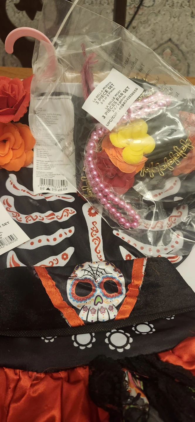 La Bella Muerte 3-Piece Costume Set - Medium - photo 2