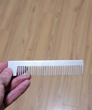 Stainless Steel Pocket Comb - photo 3