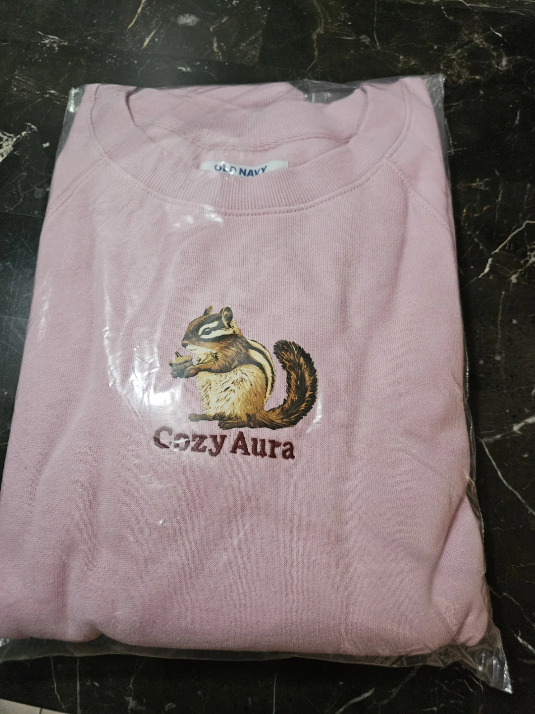 Old Navy Cozy Aura Sweatshirt Pink