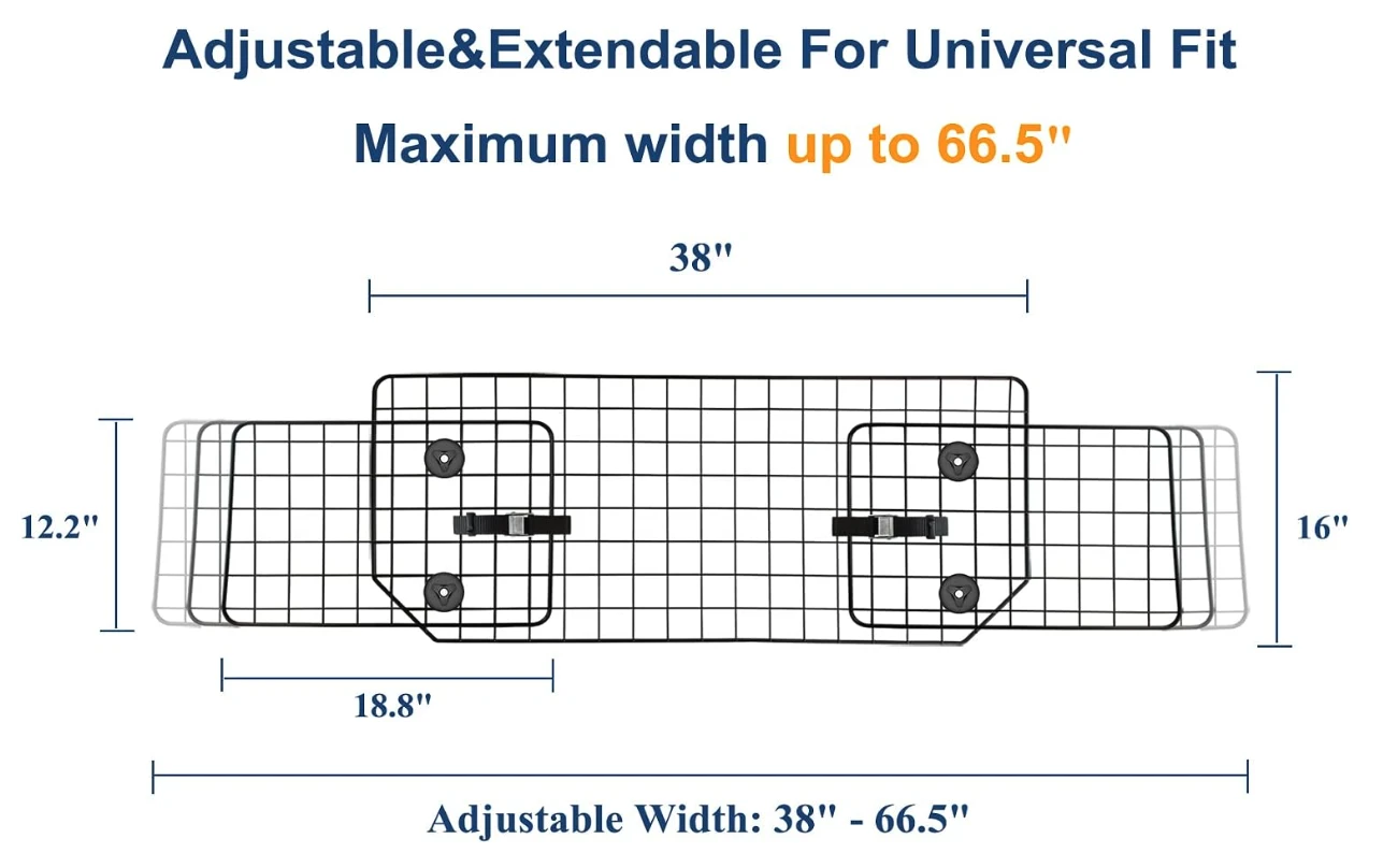 Backseat Pet Barrier (universal fit) - photo 2