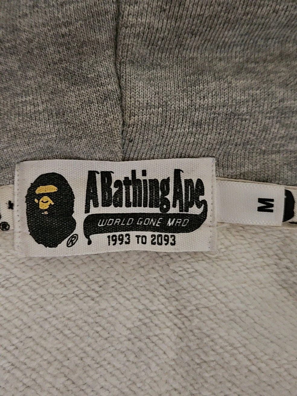 Authentic Bape Space Double Hood Camo Men's Hoodie - photo 5