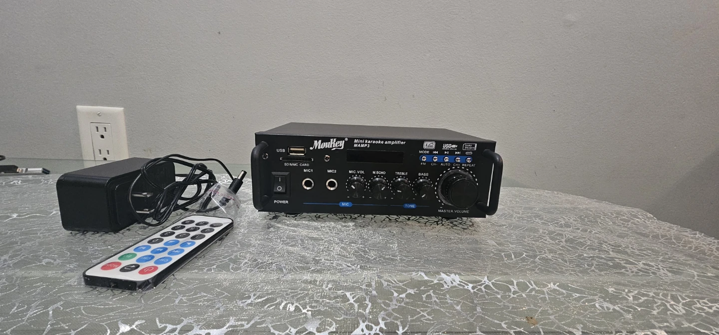 Moukey MAMP3 Mini Karaoke Amplifier - photo 2